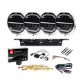 Extraljuskit 4x OZZ XR2 P7” vita - Med Digital Lighting