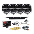 Extraljuskit 4x OZZ XR2 P9” vita - Med Digital Lighting