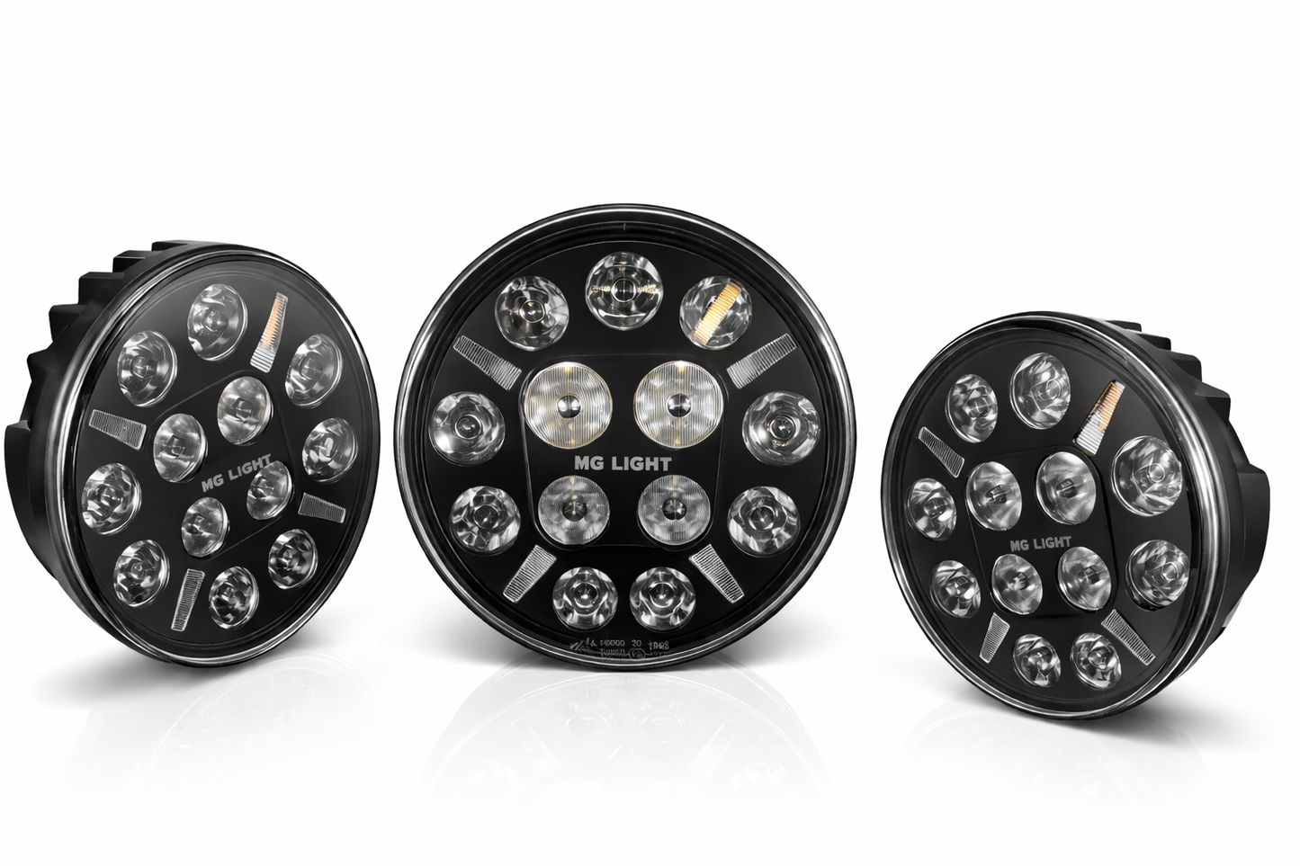3x Extraljuspaket - MG LIGHT 9¨
