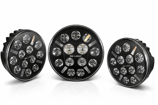 3x Extraljuspaket - MG LIGHT 9¨