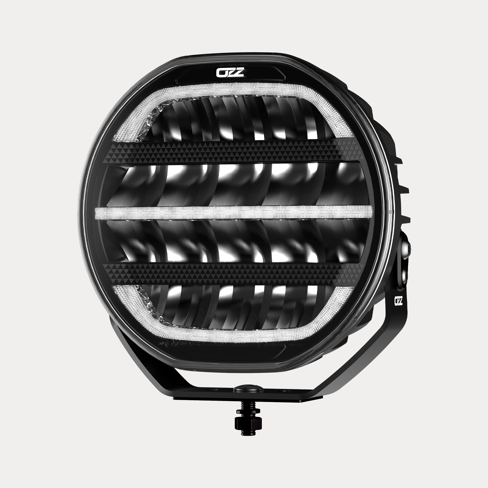 OZZ XR2 P9″ - Extraljus LED - Svart