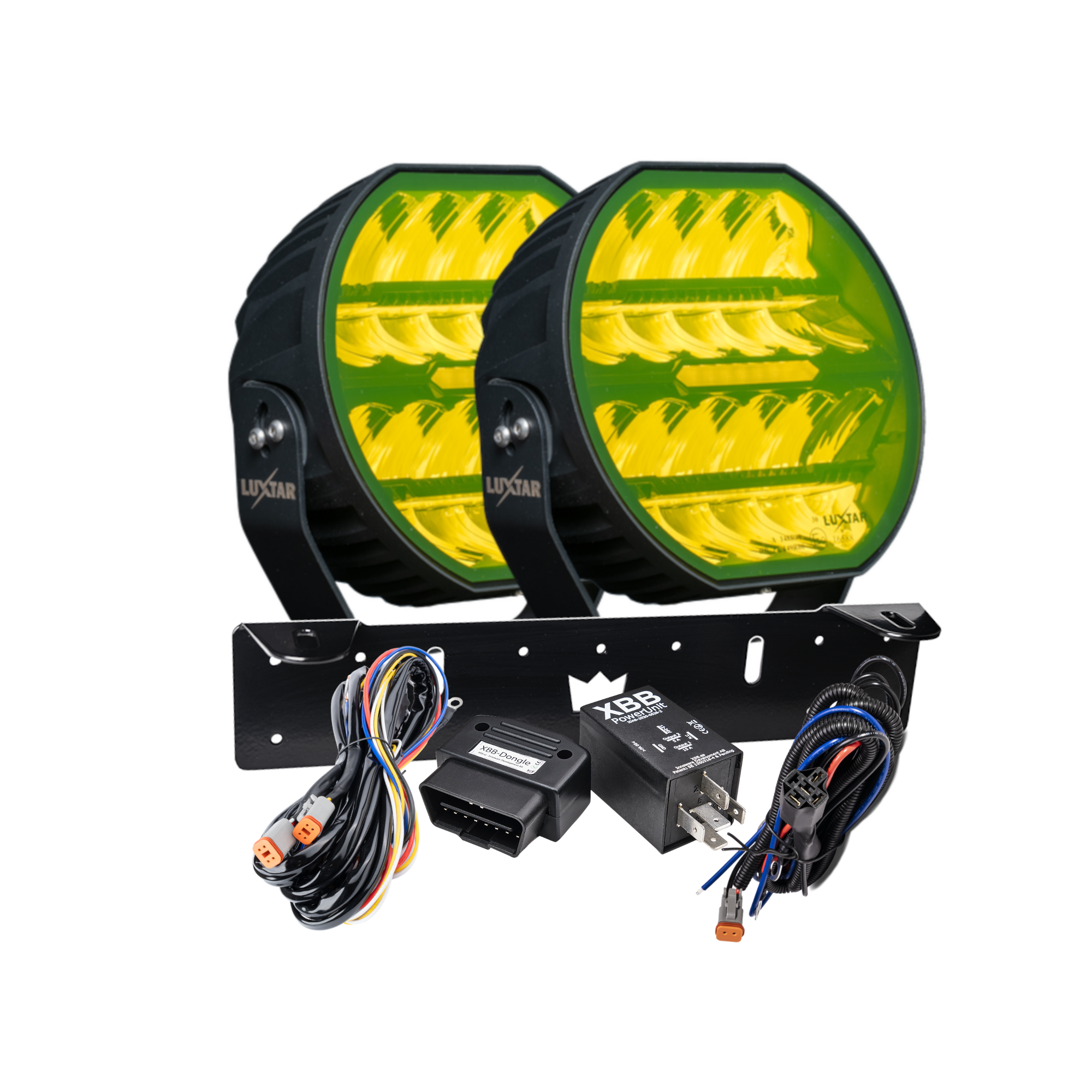 Luxtar Stellar Black RAD2 | Yellow >>CANBUS<<